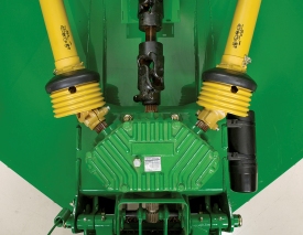 Five-year limited gearbox warranty provided on every John Deere rotary cutter