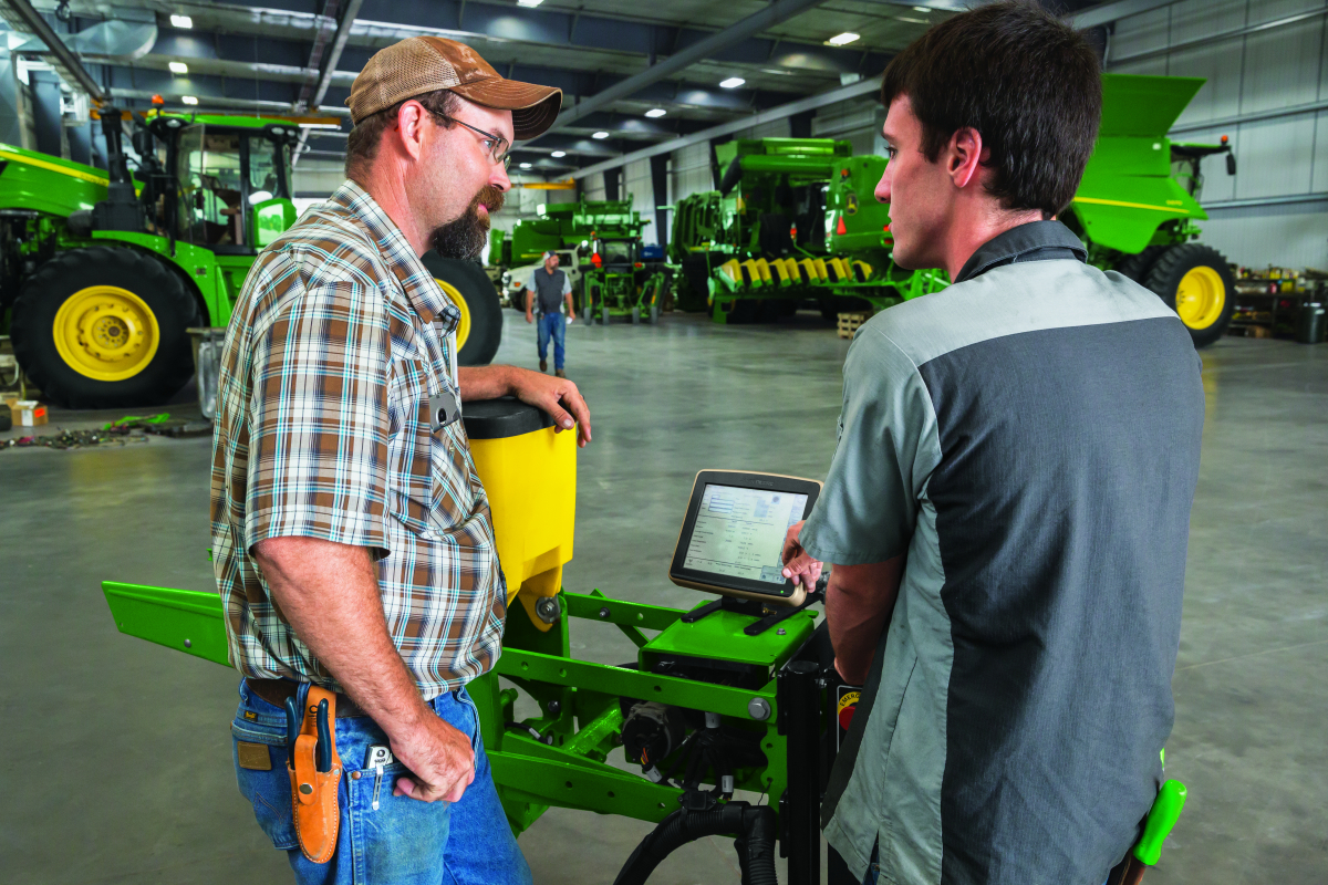 John Deere Planter Run Meters Inspection