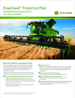 John Deere Combine Powerguard
