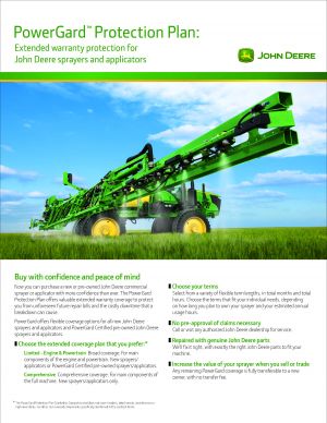 John Deere Sprayer Powerguard