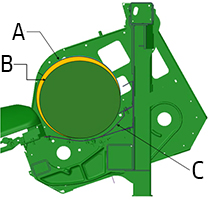John Deere C Series Cornhead 19 Auger