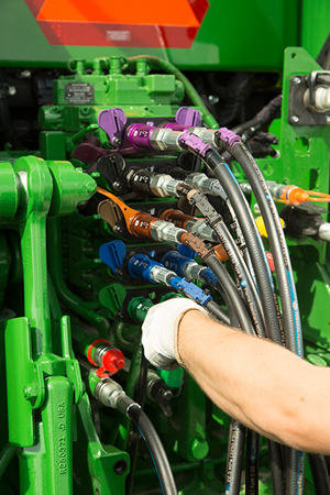John Deere Color Coded Aluminum Coupler Grips