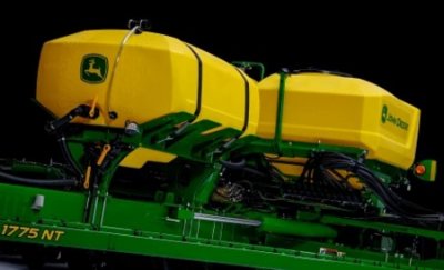 John Deere Planter Integrated Fertilizer Tanks