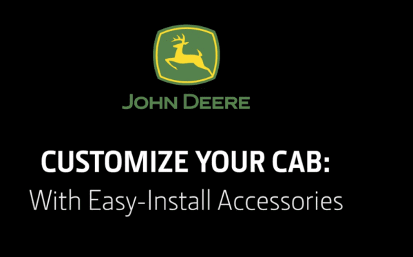 Easy-Install Accessories | John Deere Combine Cab