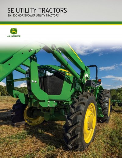 5E Series Utility Tractors Brochure Picture