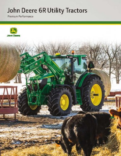 John Deere 6R Utility Tractor