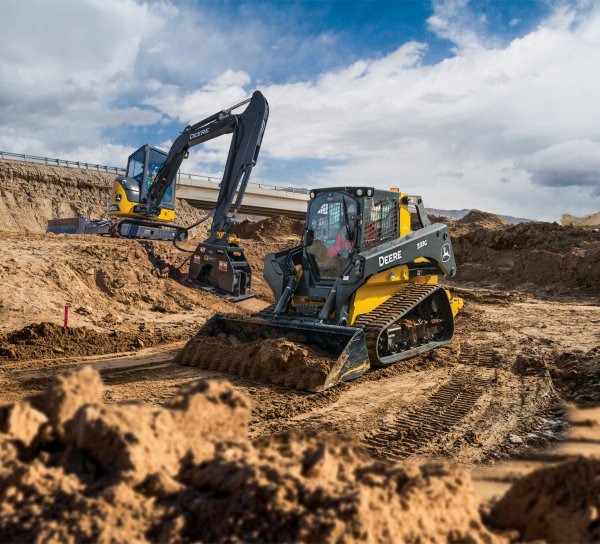 Deere Compact Track Loader Onboard Grade Indication