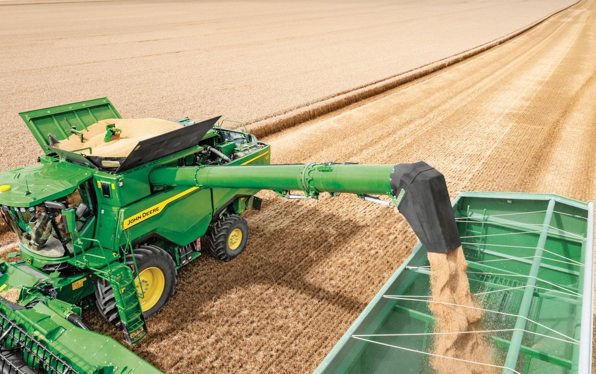 John Deere S7 Series Combine Spout