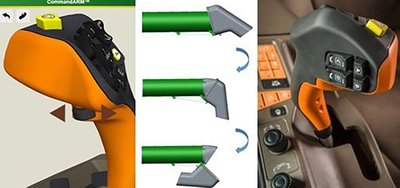 John Deere Adjustable Spout Control
