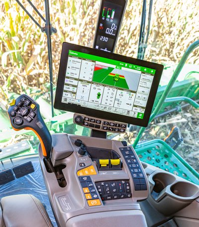 John Deere S7 Combine G5 Plus Display