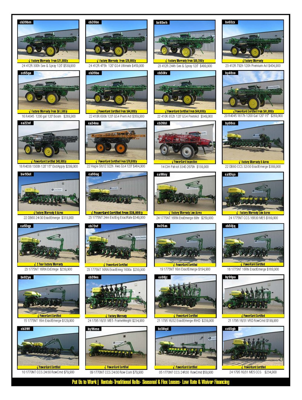 Tractorhouse Cross Implement Ad Page 2