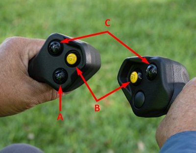 John Deere Z Trak Comfort Controls